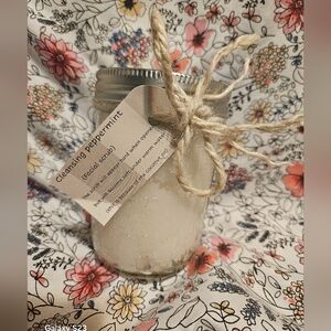 Cleansing Peppermint Facial Scrub